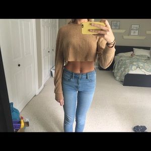 Cropped sweater